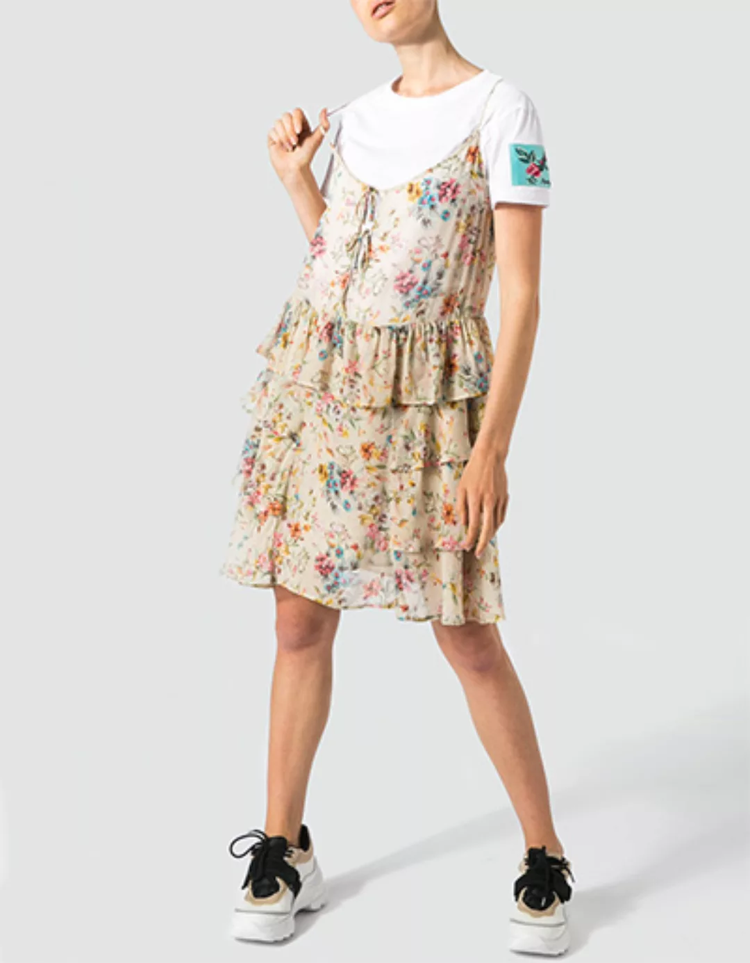Replay Damen Kleid W9613.000.72098/010 günstig online kaufen