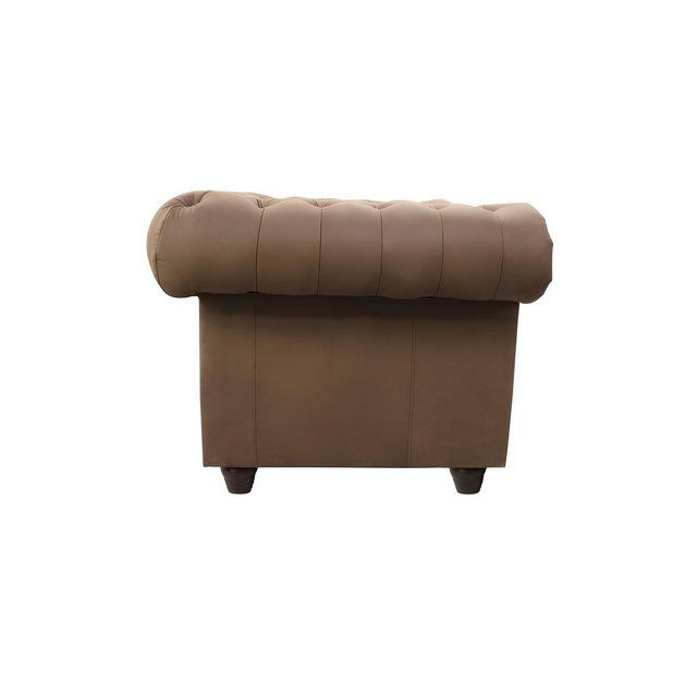 Xlmoebel Sofa Sofa-Garnitur Chesterfield 3+1 Sitzer in Leder für das Wohnzi günstig online kaufen