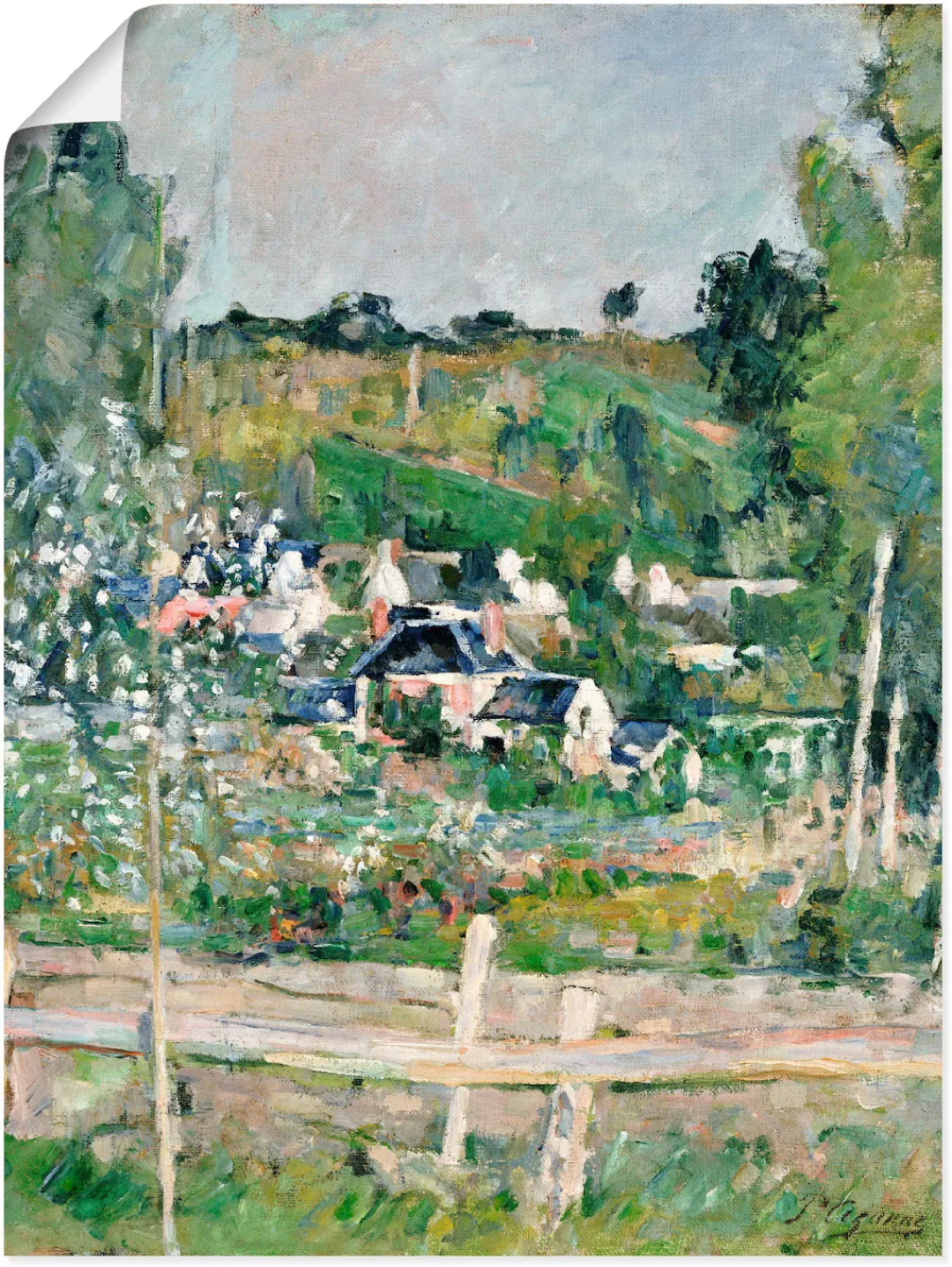 Artland Kunstdruck "Stillleben mit italienischer Fayence", Garten, (1 St.), günstig online kaufen