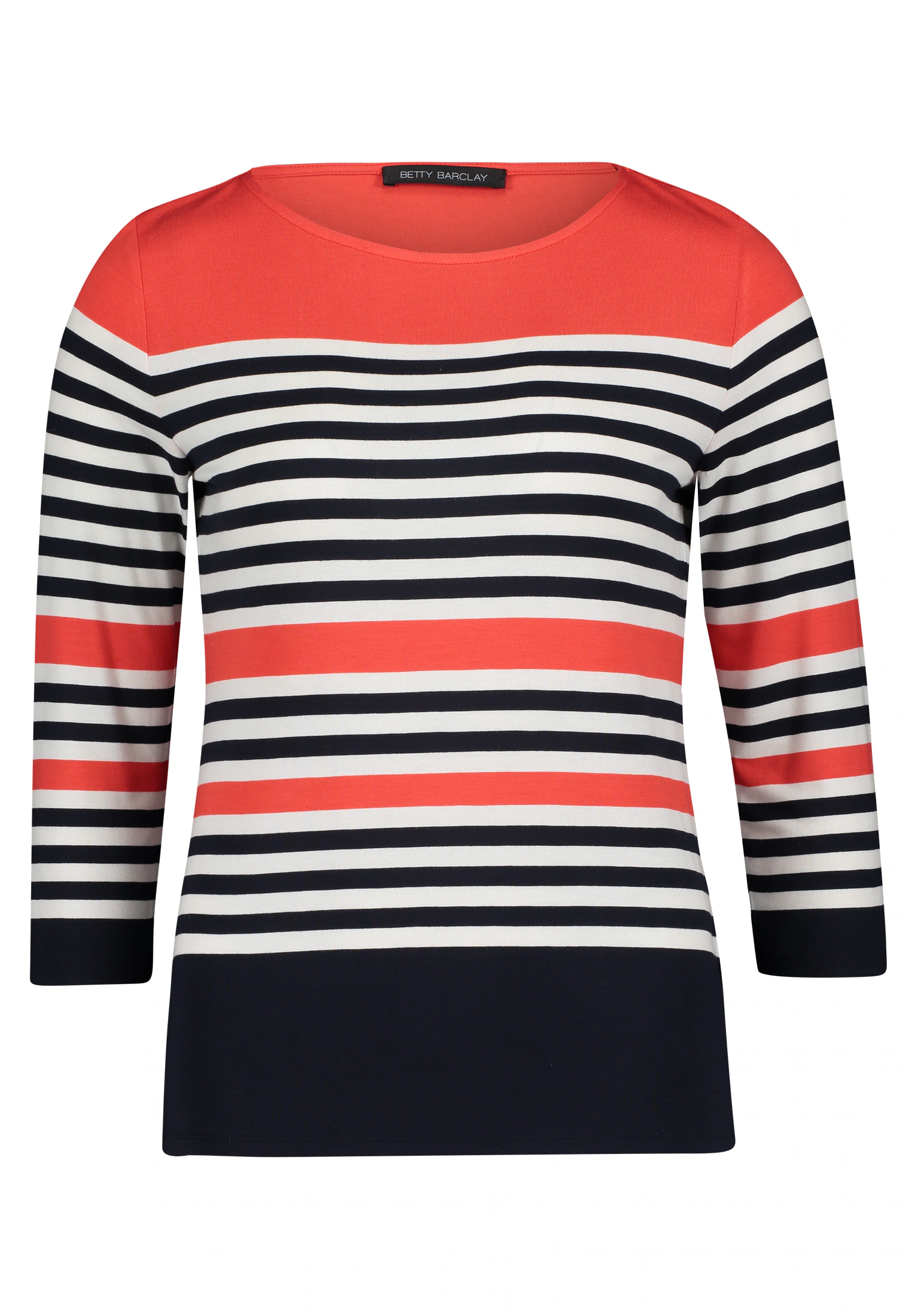 Betty Barclay 3/4-Arm-Shirt "Betty Barclay Basic Shirt mit U-Boot-Ausschnit günstig online kaufen