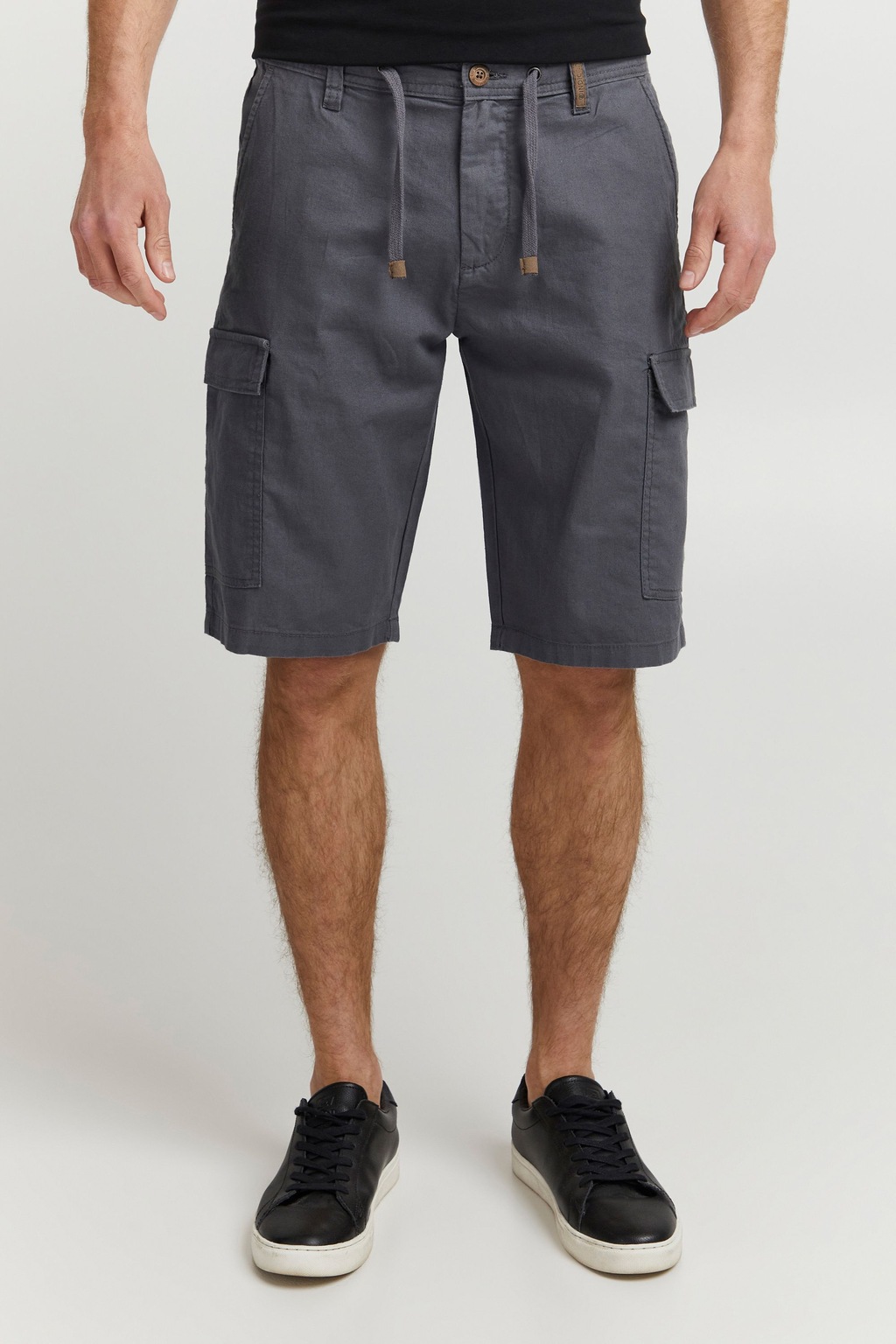 Indicode Cargoshorts IDMosato Cargoshort aus Leinenmix günstig online kaufen