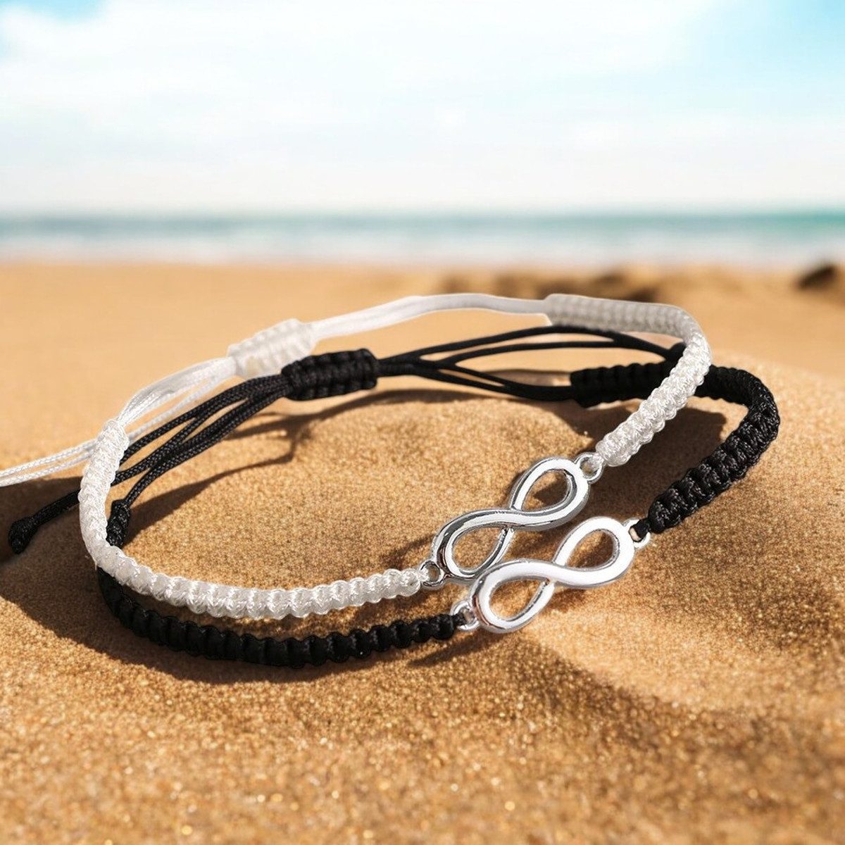 KARMA Armband Set Partnerarmbänder Infinity Armband günstig online kaufen