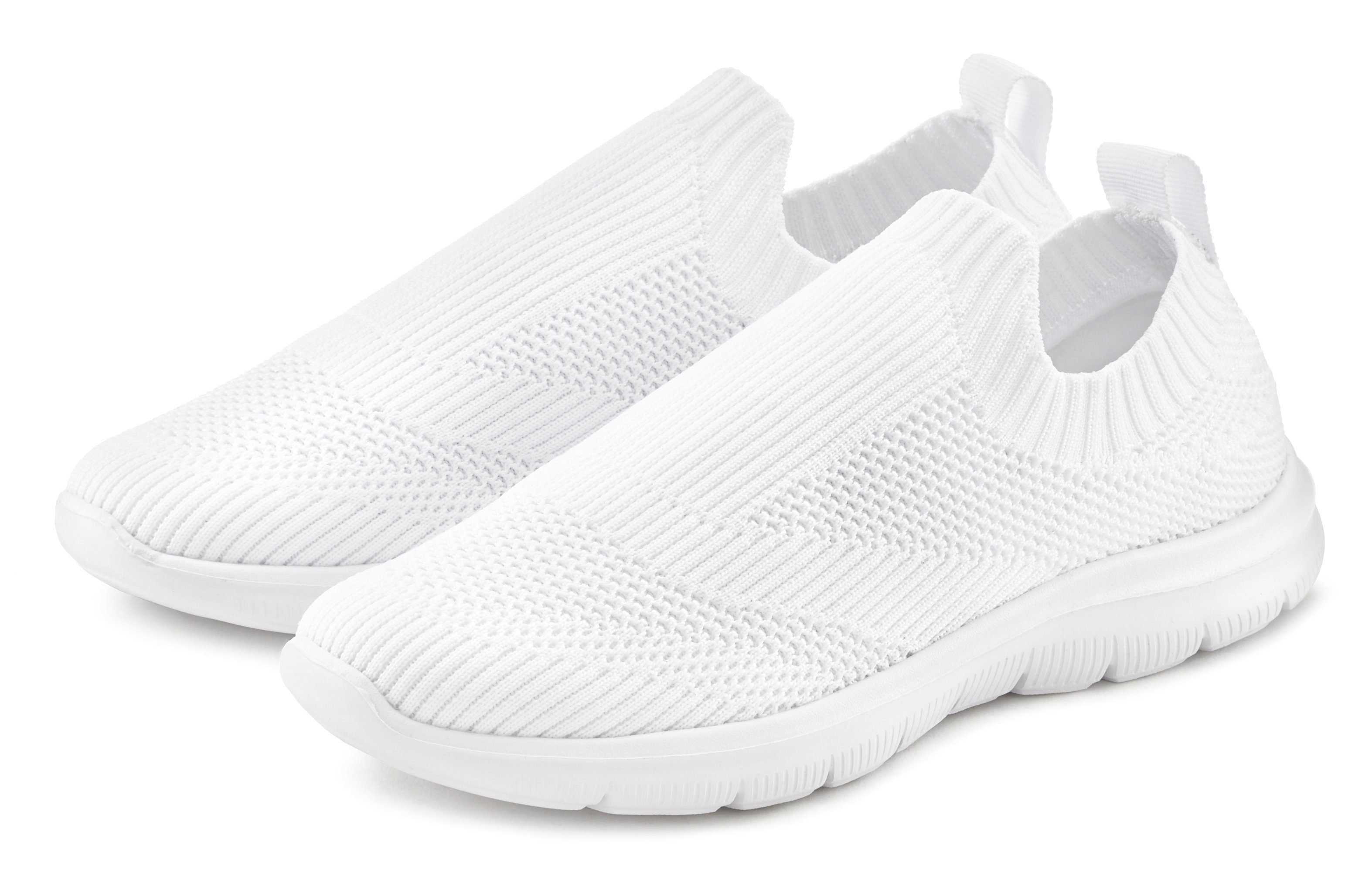 LASCANA Sneaker, Slipper, Halbschuh ultraleicht und zum Reinschlüpfen VEGAN günstig online kaufen