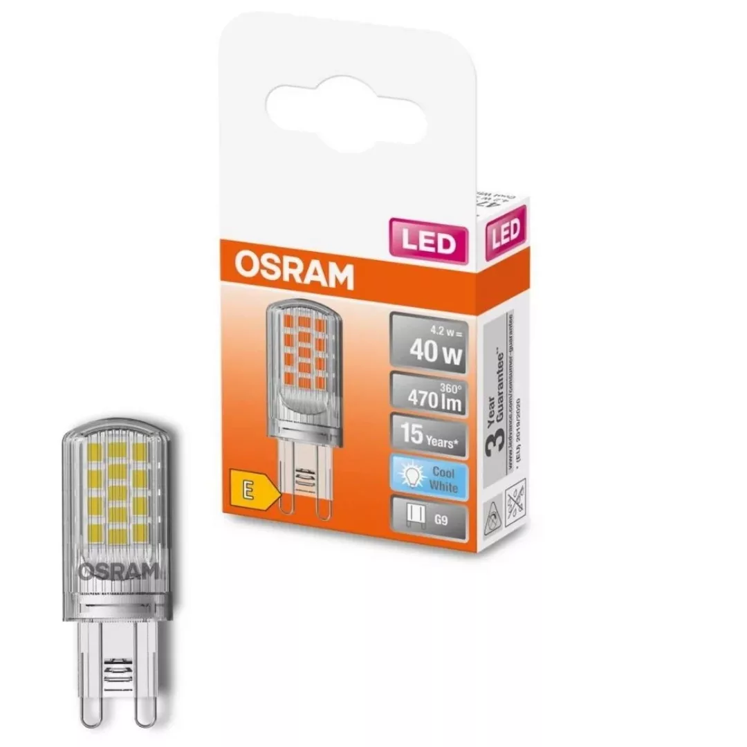 OSRAM LED-Stiftlampe G9 4,2W, universalweiß 470 lm günstig online kaufen