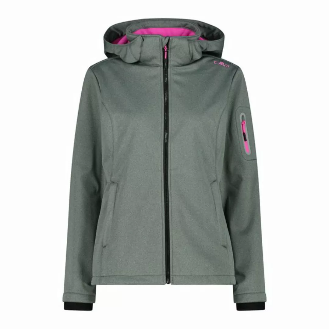 CMP Trekkingjacke WOMAN JACKET ZIP HOOD MINERAL MEL. günstig online kaufen