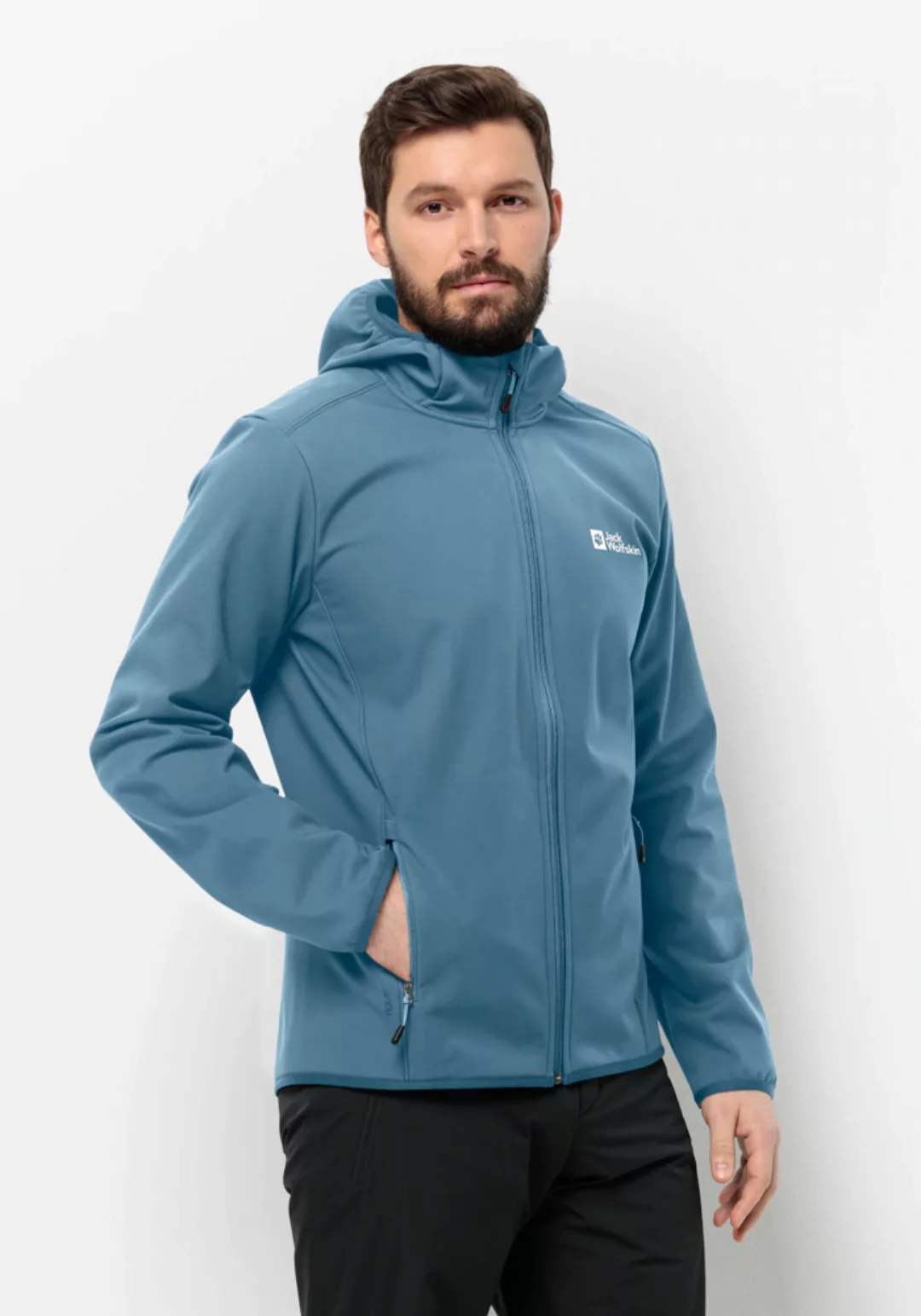 Jack Wolfskin Softshelljacke "BORNBERG HOODY M", mit Kapuze günstig online kaufen