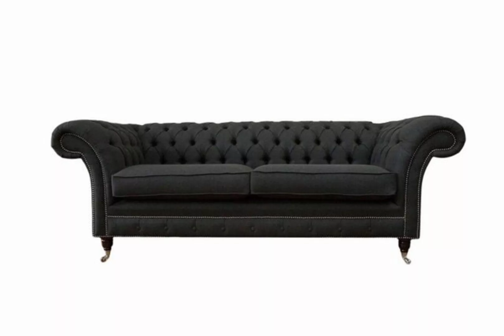 JVmoebel Chesterfield-Sofa, Chesterfield Sofa Dreisitzer Klassisch Design W günstig online kaufen