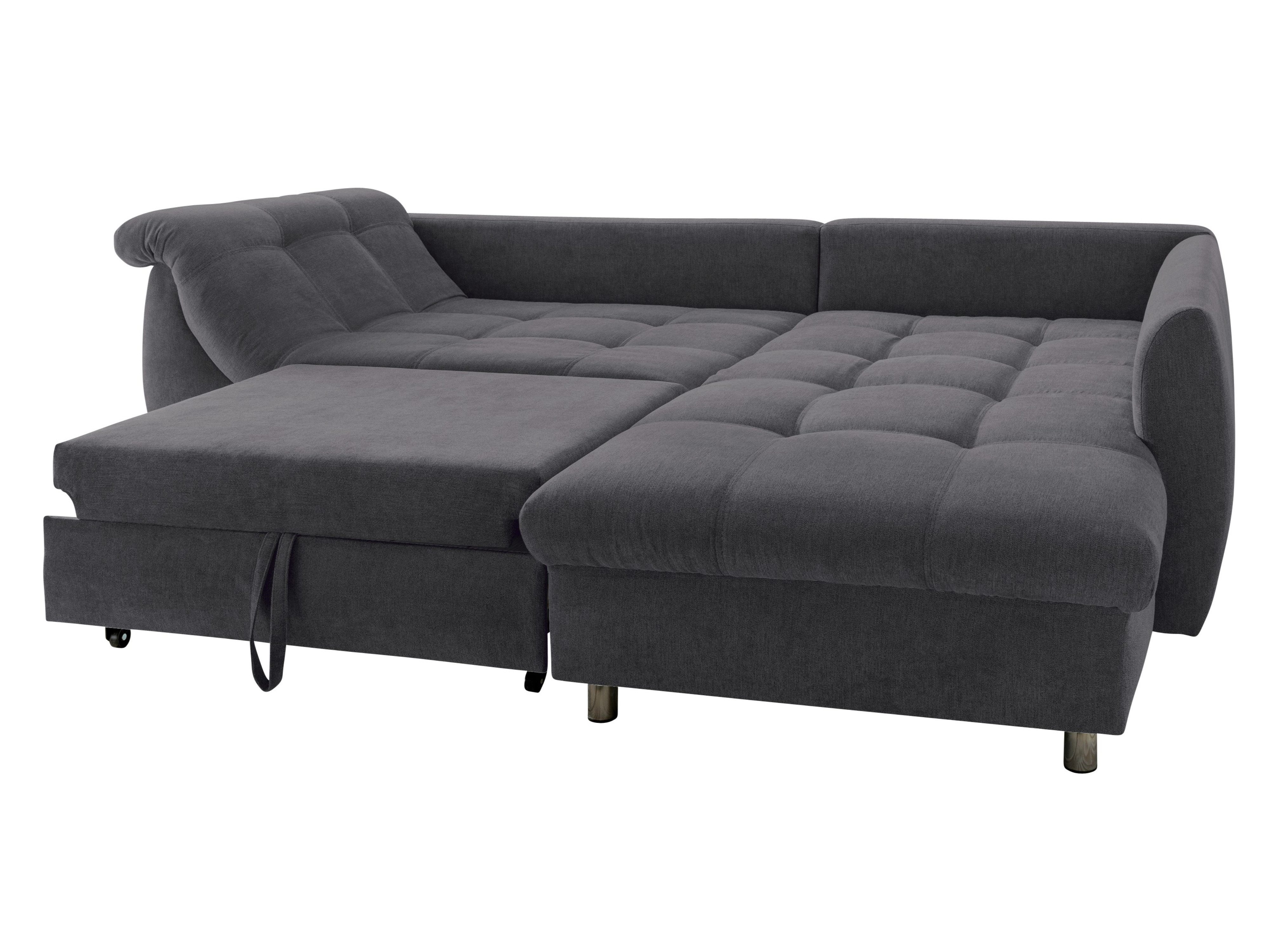 luma-home Ecksofa 17005, mit Bettkasten, Ottomane günstig online kaufen