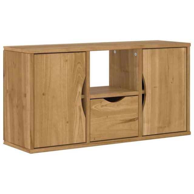 vidaXL Schrankmodule TV-Schrank mit Schublade ODDA 79x24x40 cm Massivholz K günstig online kaufen