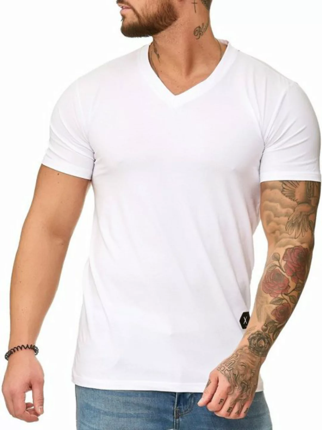 OneRedox T-Shirt 1309C (Shirt Polo Kurzarmshirt Tee, 1-tlg) Fitness Freizei günstig online kaufen