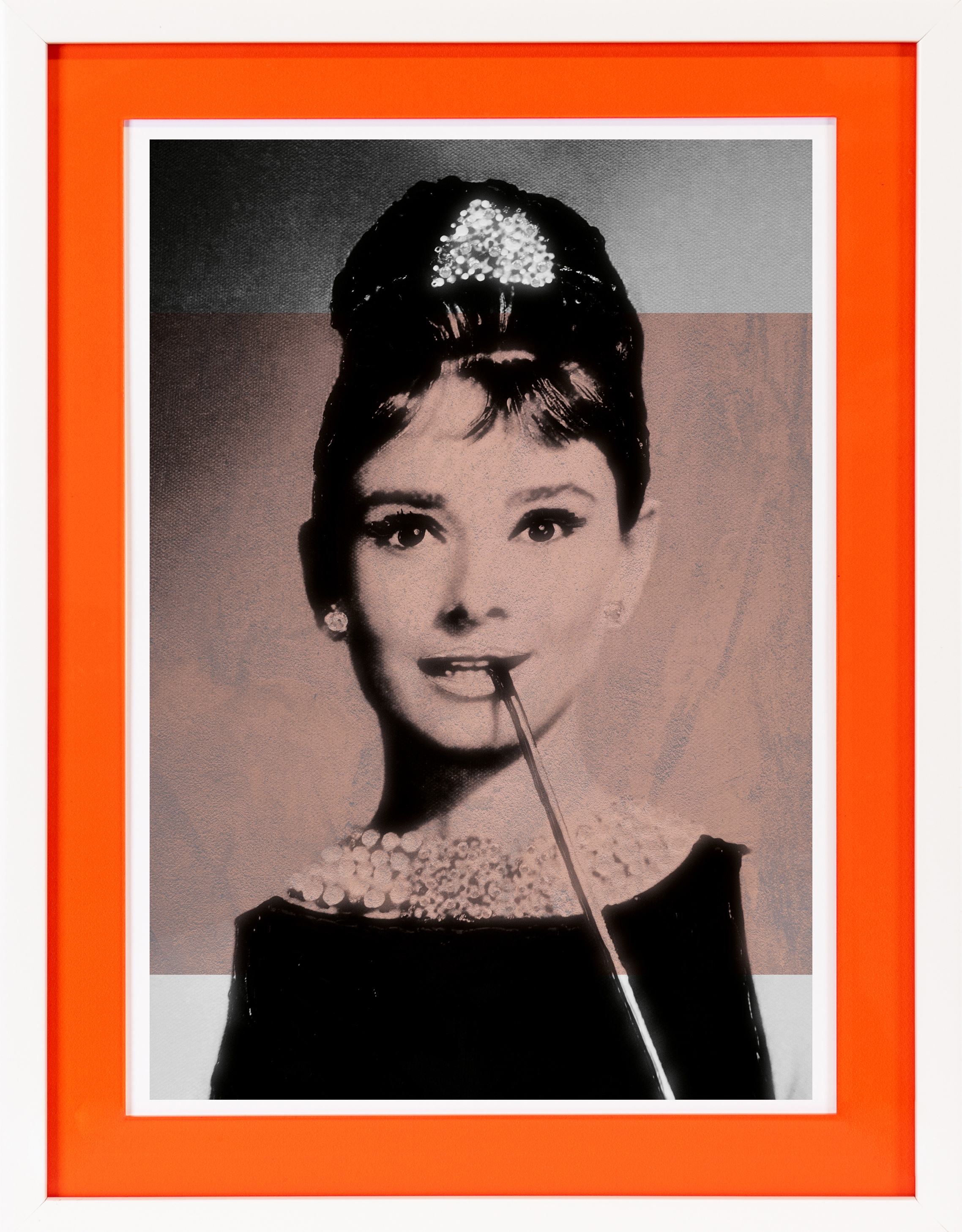 queence Bild mit Rahmen »Frühstück bei Tiffany, Audrey Hepburn«, Bilder von günstig online kaufen