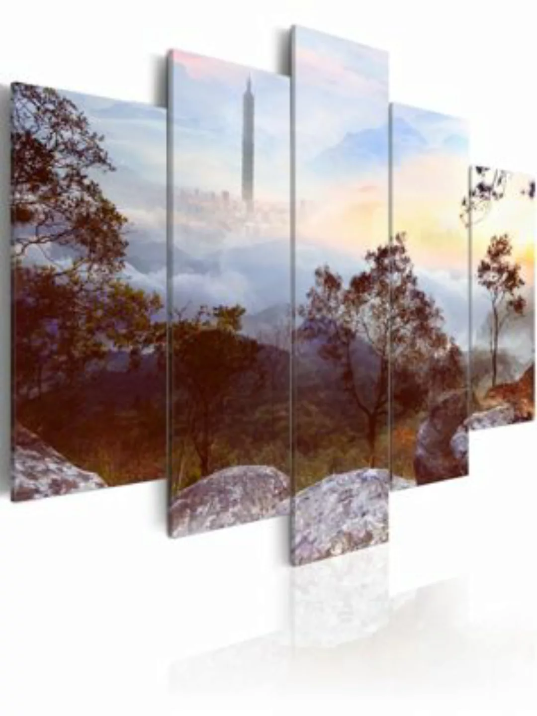 artgeist Wandbild Turm und Horizont mehrfarbig Gr. 200 x 100 günstig online kaufen