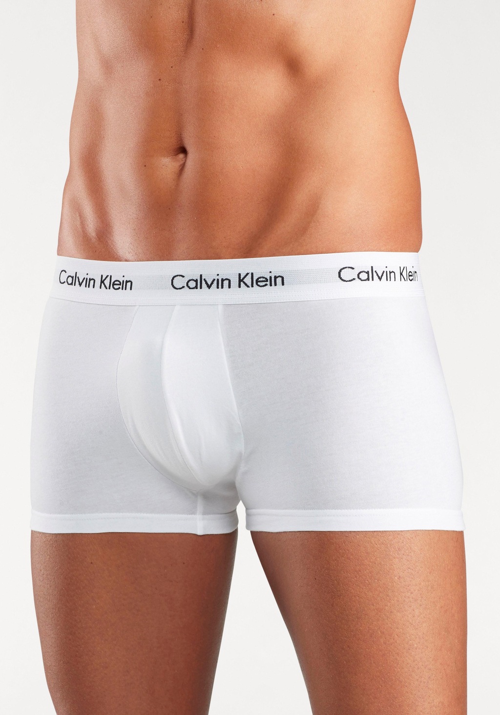 Calvin Klein 3er-Set Low Rise Trunks Weiss günstig online kaufen