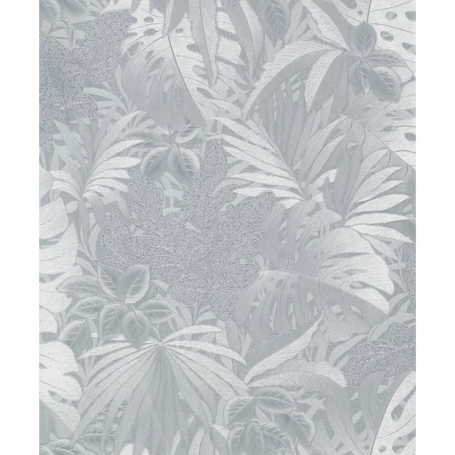 Marburg Vliestapete Botanica Floral Silber FSC® günstig online kaufen