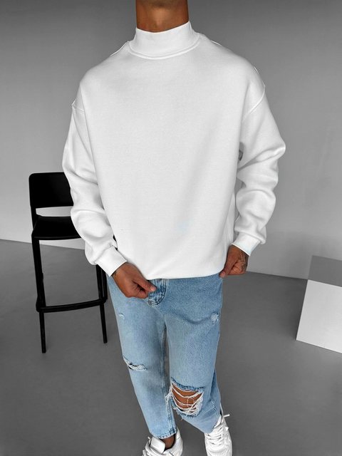 Abluka Sweatshirt BOXY OVERSIZED FLEECE SWEATSHIRT – DER INBEGRIFF VON LÄSS günstig online kaufen