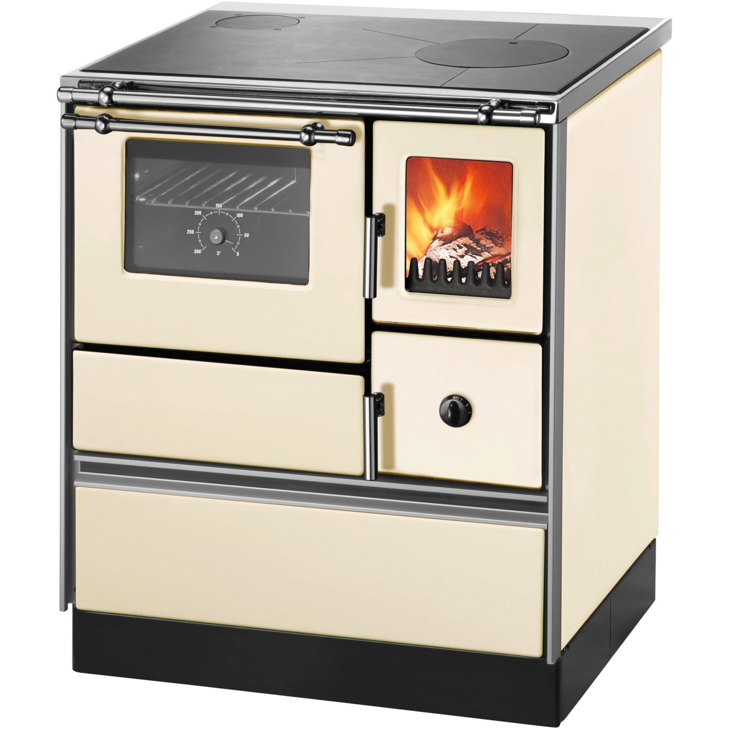 Westminster Kaminofen K 176FA-70 Stahl Elfenbein 5 kW günstig online kaufen