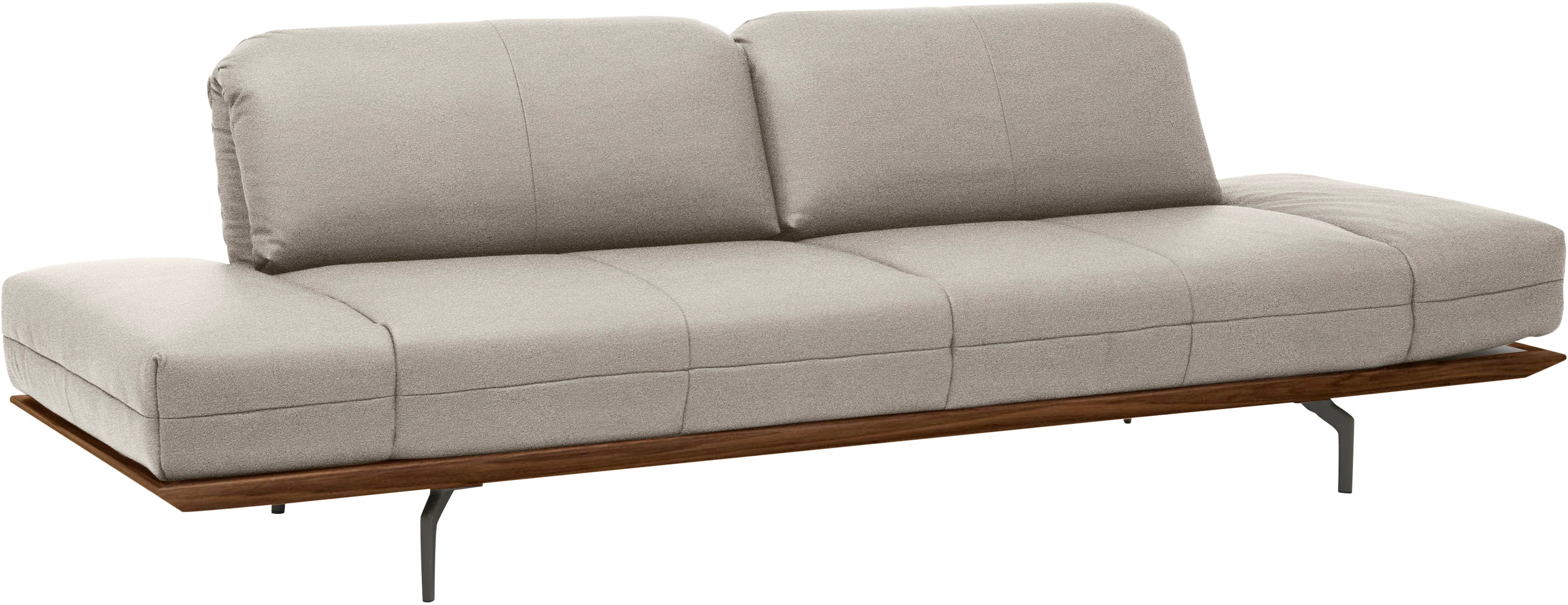 hülsta sofa 3-Sitzer »hs.420«, in 2 Qualitäten, Holzrahmen in Eiche Natur o günstig online kaufen
