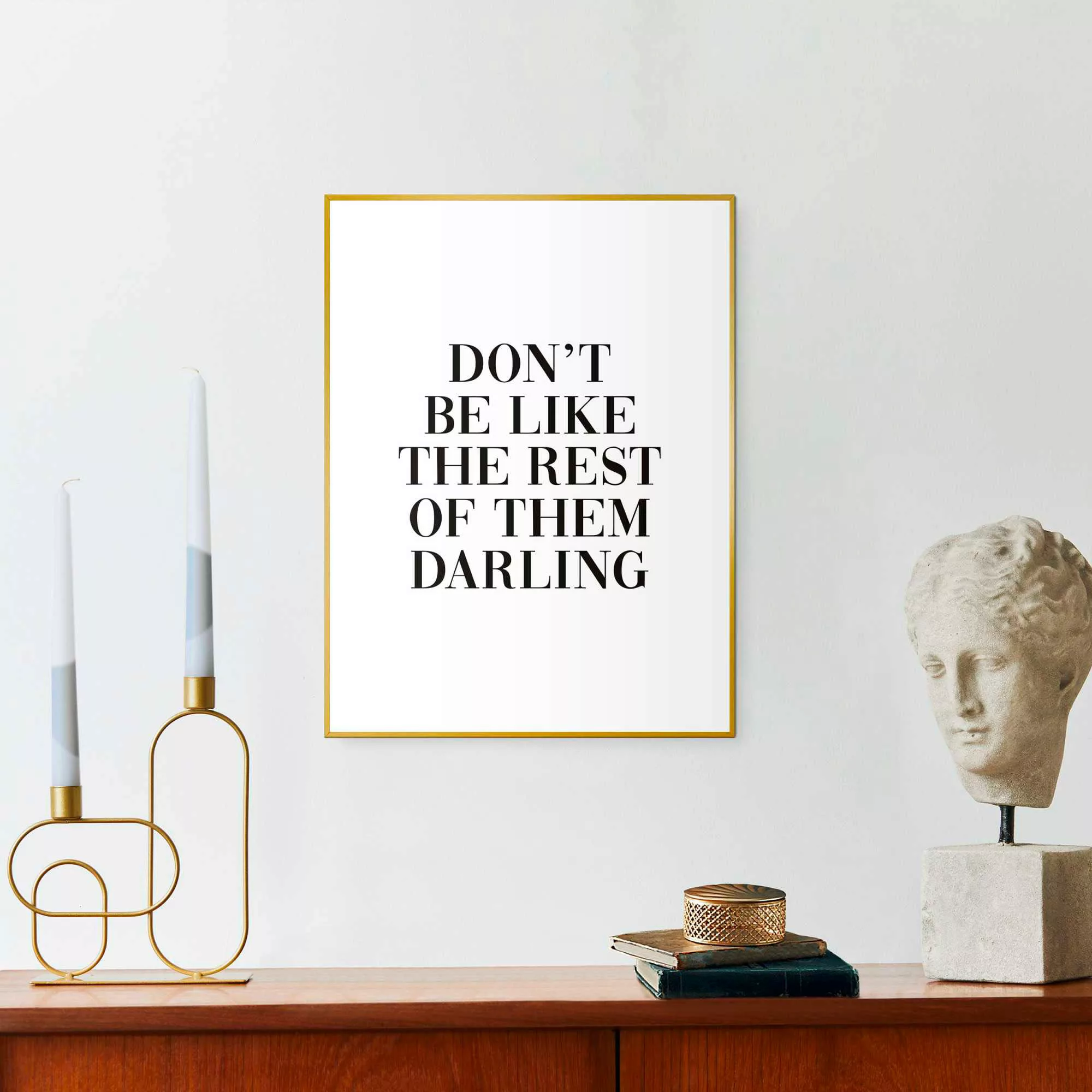 Reinders Poster "Dont be like the rest" günstig online kaufen