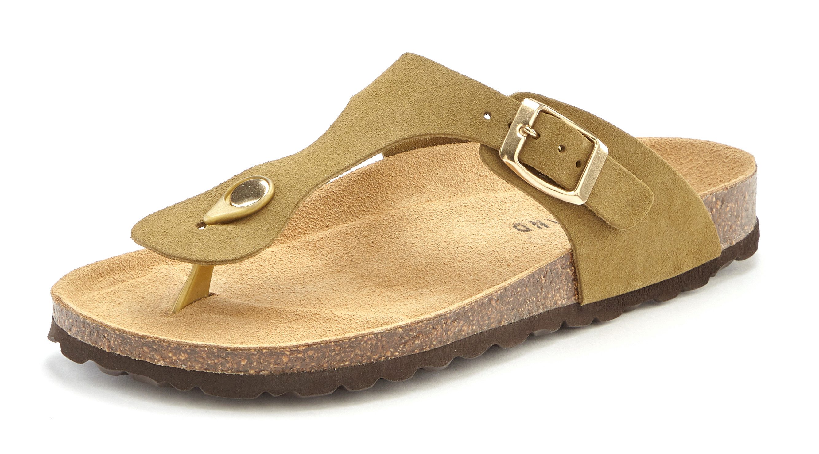Elbsand Pantolette "Mule, Sandale, offener Schuh, Zehentrenner", aus hochwe günstig online kaufen