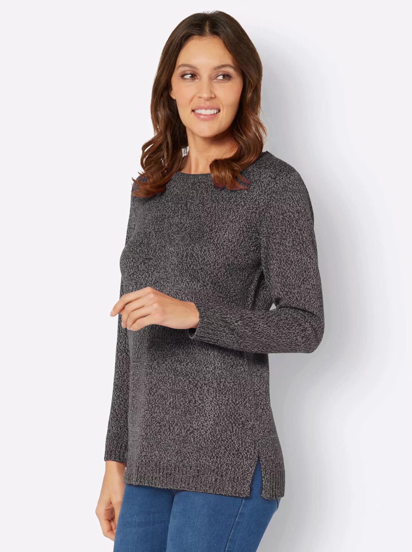 Classic Basics Longpullover "Long-Pullover" günstig online kaufen