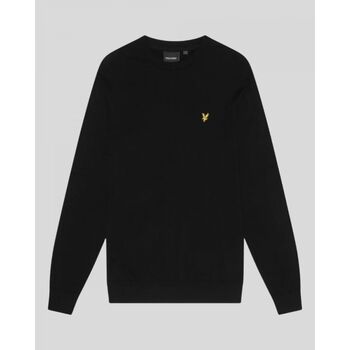 Lyle & Scott  Pullover KN2136V COTTON CREW-Z865 JET BLACK günstig online kaufen