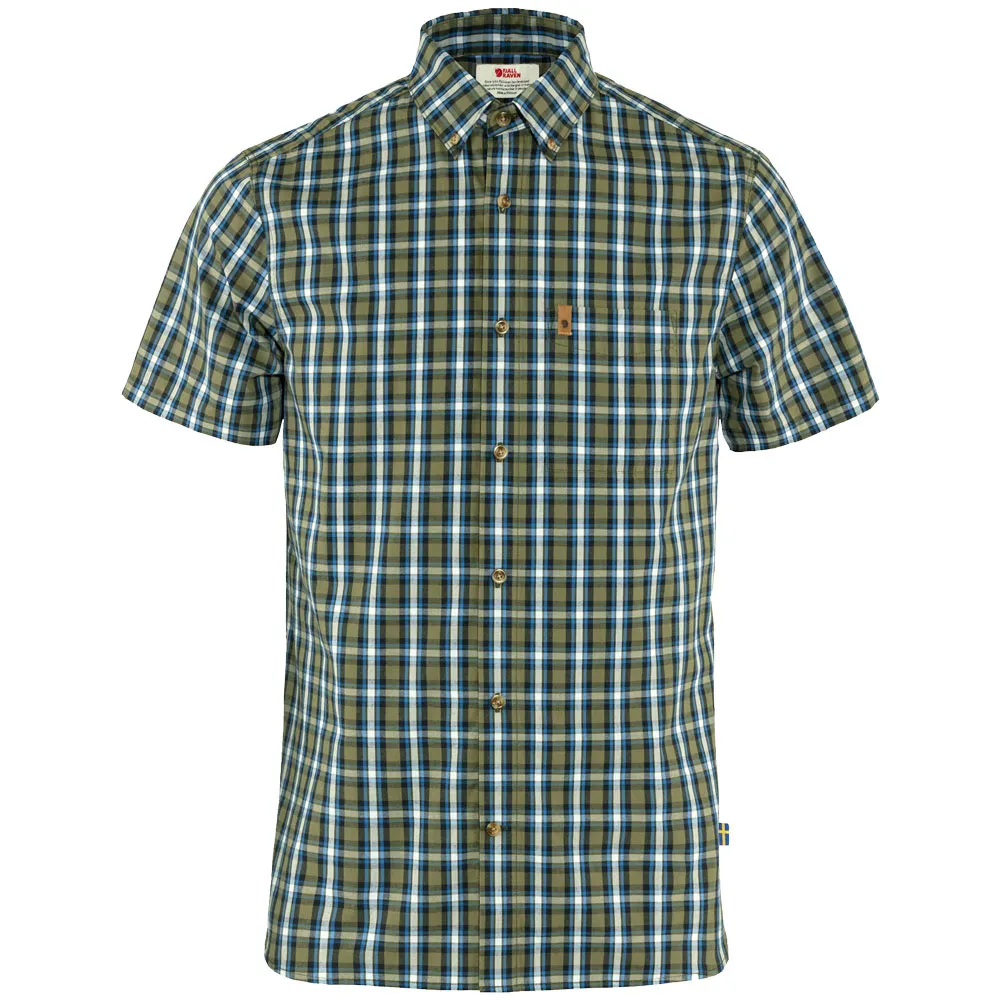 Fjaellraeven Oevik Shirt Green/Alpine Blue günstig online kaufen