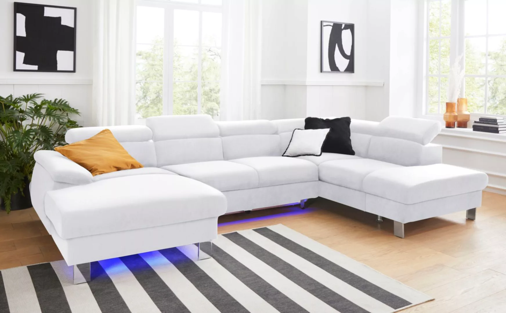COTTA Polstergarnitur "Komaris U-Form", (Set), Set bestehend aus: Wohnlands günstig online kaufen