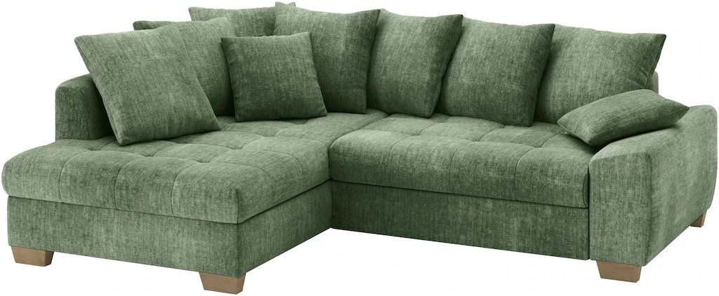 Mr. Couch Ecksofa "Nikita II, L-Form", Wahlweise mit Bettfunktion, Bettkast günstig online kaufen