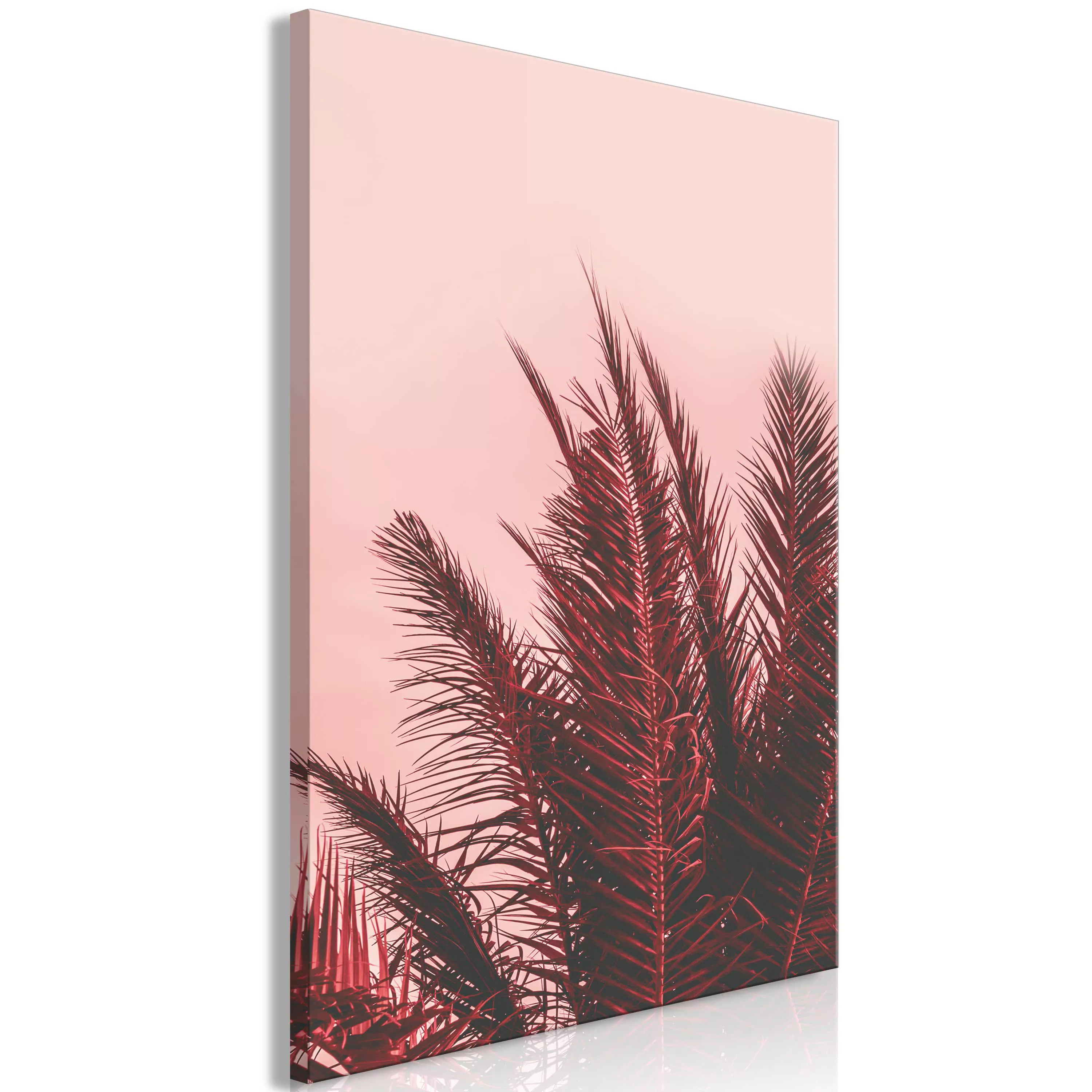 Wandbild - Palm Trees at Sunset (1 Part) Vertical günstig online kaufen