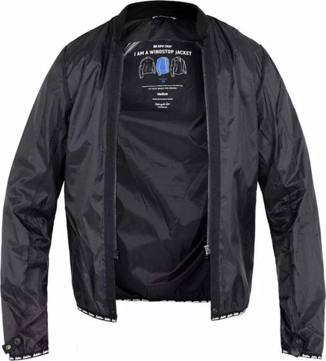 John Doe Motorradjacke Aero Mesh Windblocker Motorrad Innenjacke günstig online kaufen