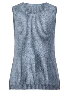 Rundhals-Pullunder DAY.LIKE blau günstig online kaufen