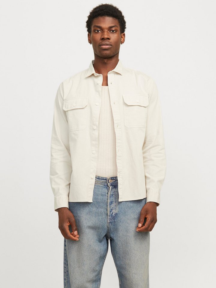 Jack & Jones Langarmhemd JJETRAVIS SHIRT LS NOOS mit Brusttaschen günstig online kaufen