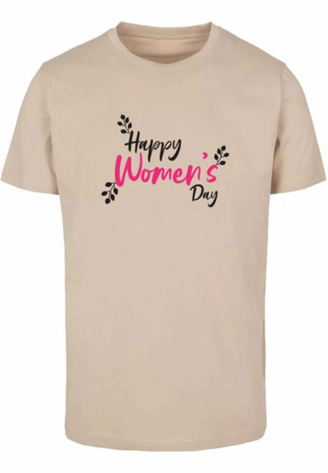 Merchcode T-Shirt Merchcode Unisex WD - Happy Women's Day T-Shirt Round Nec günstig online kaufen