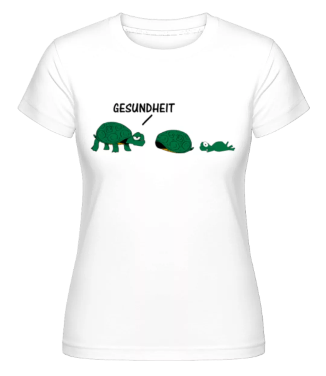 Gesundheit Schildkröte · Shirtinator Frauen T-Shirt günstig online kaufen