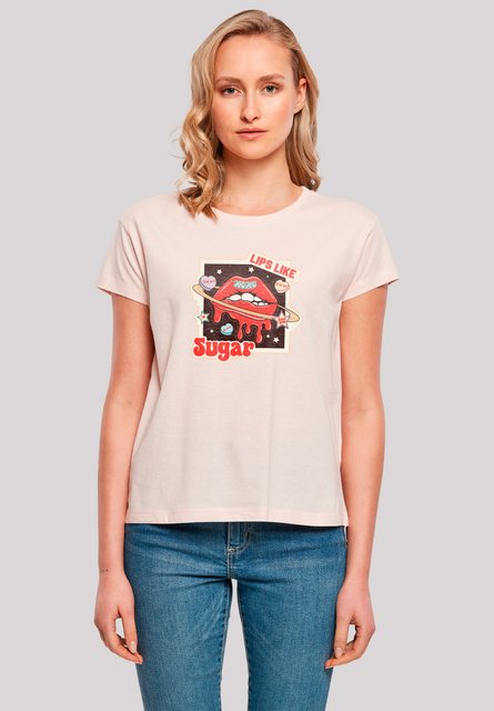 F4NT4STIC T-Shirt "Lips like sugar retro fashion Valentinstag", Premium Qua günstig online kaufen