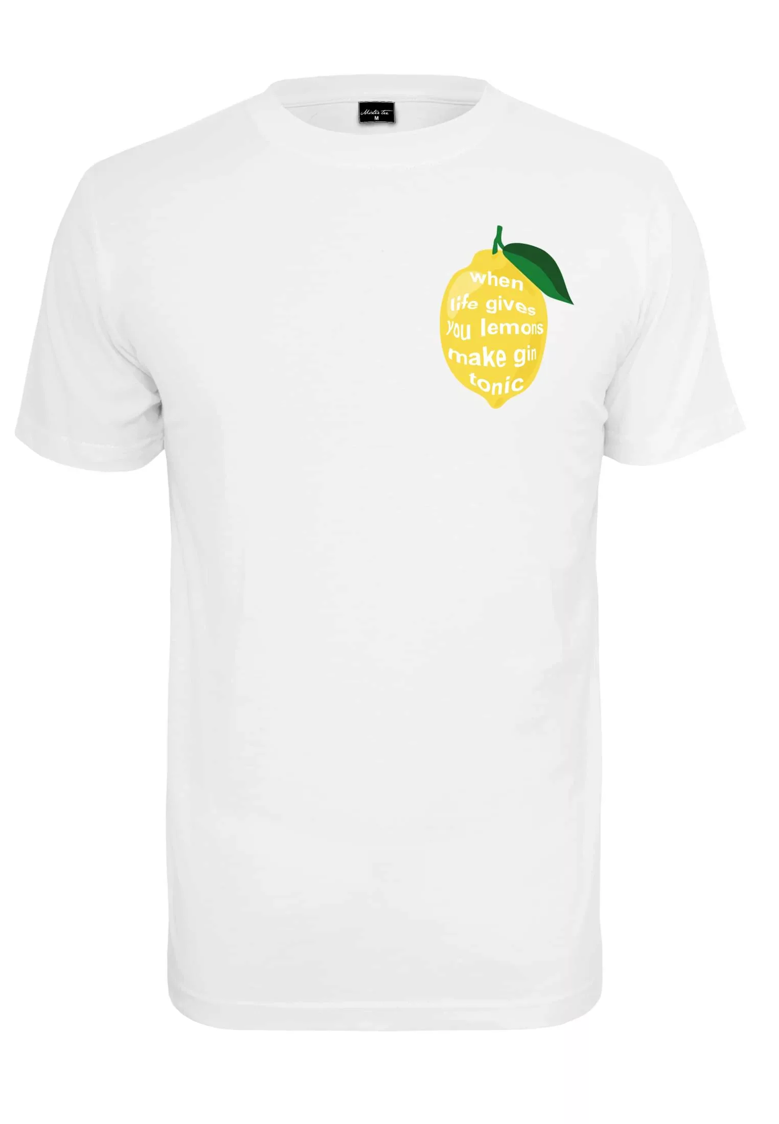 MisterTee Kurzarmshirt "Herren Life Gives Lemons Tee" günstig online kaufen