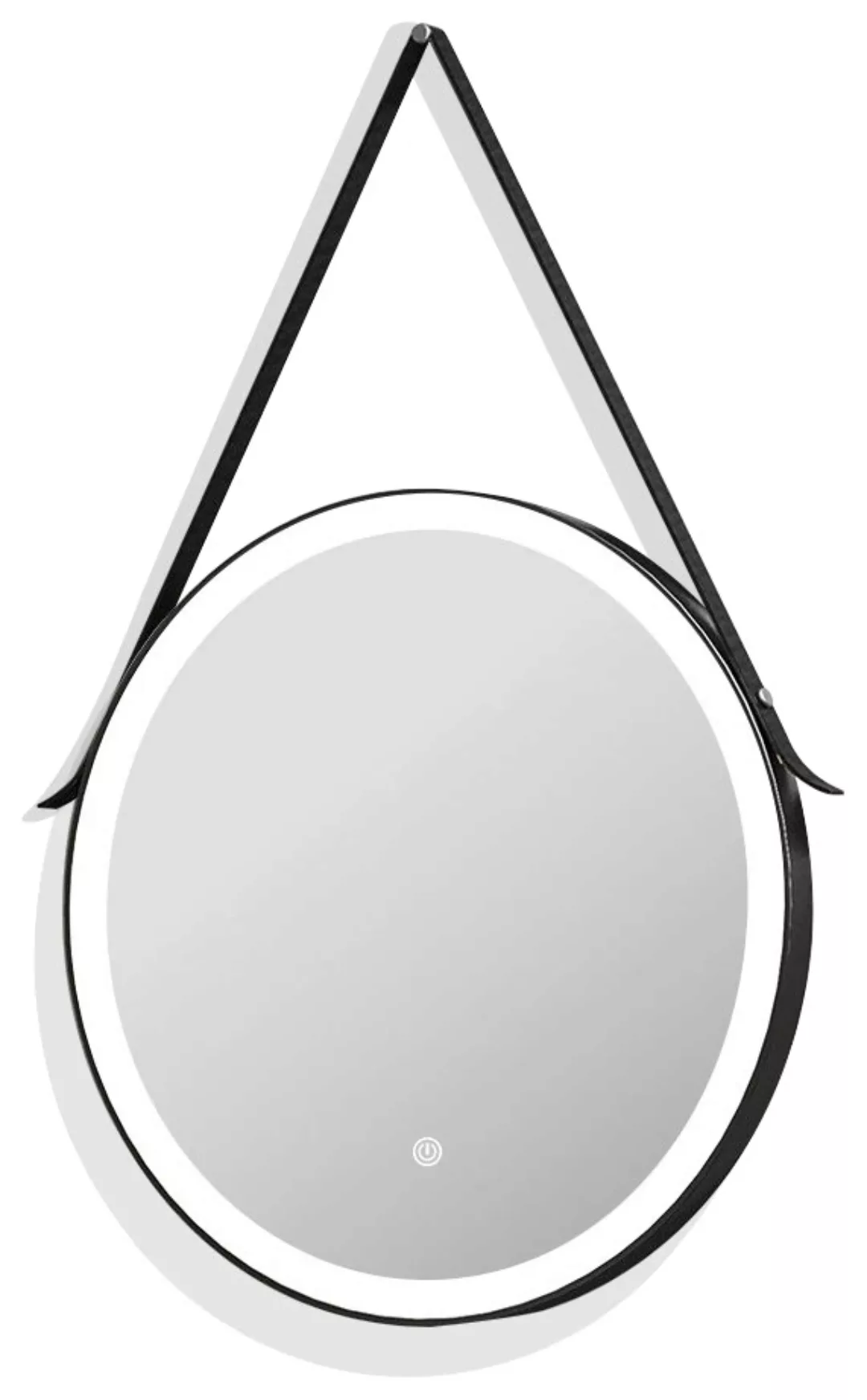 welltime Badspiegel, mit Touch LED-Beleuchtung, BxH: 60x60 cm, rund günstig online kaufen