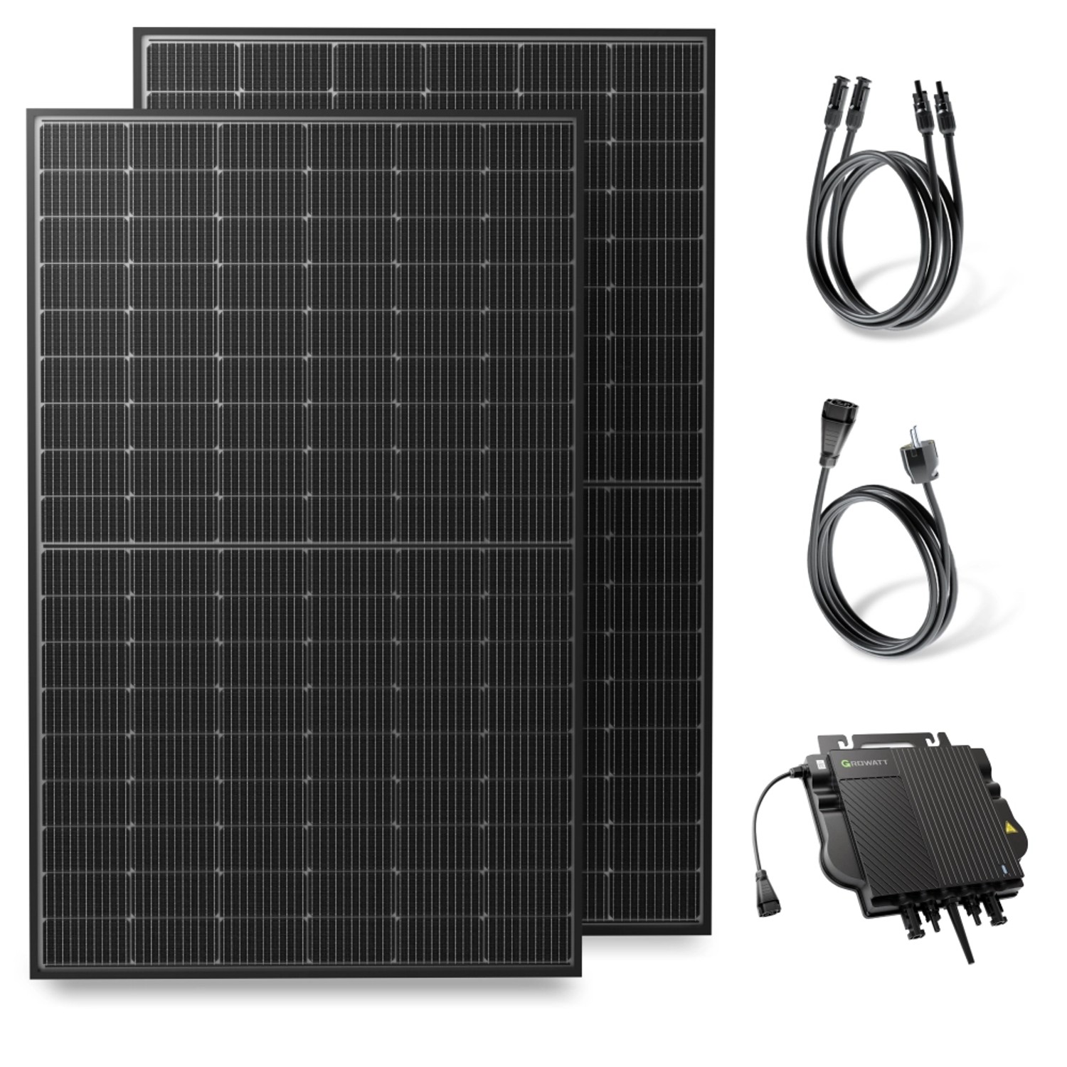 Solakon Balkonkraftwerk 900W/800W Solaranlage Steckerfertig Komplettset Pho günstig online kaufen