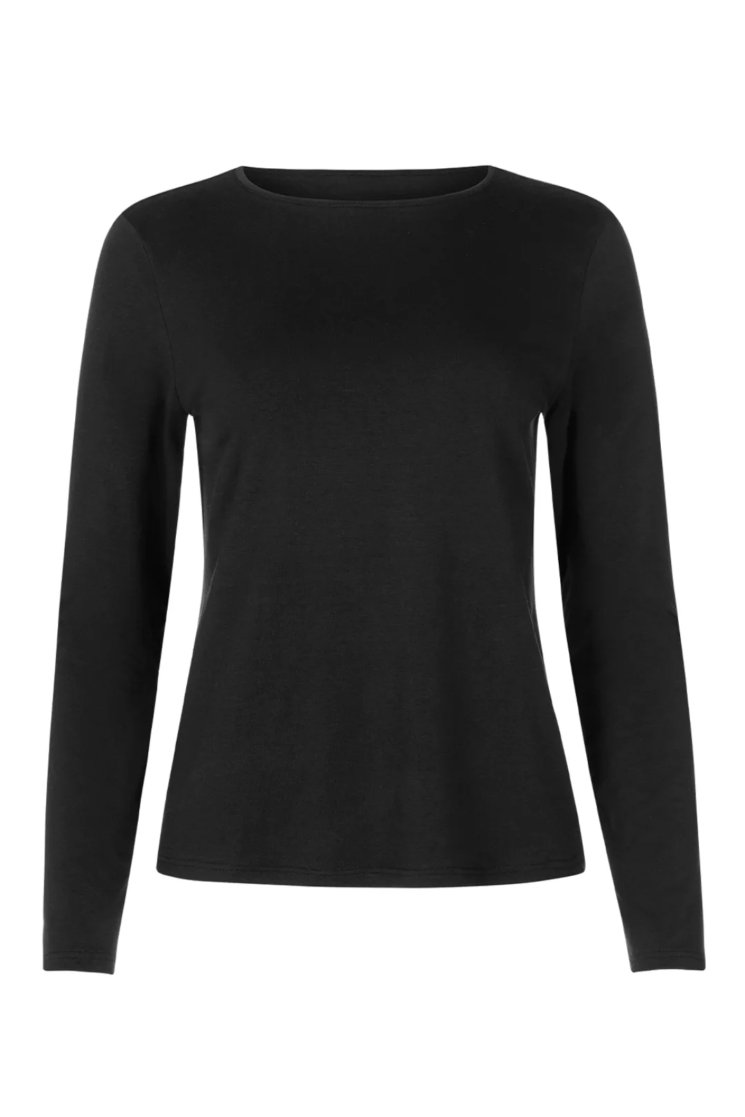 Lisca Pyjama Shirt langarm Mia 50 schwarz günstig online kaufen