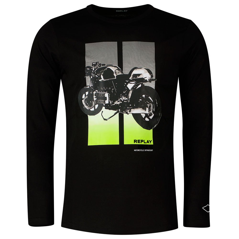 Replay M3523.000.2660 T-shirt 2XL Black günstig online kaufen