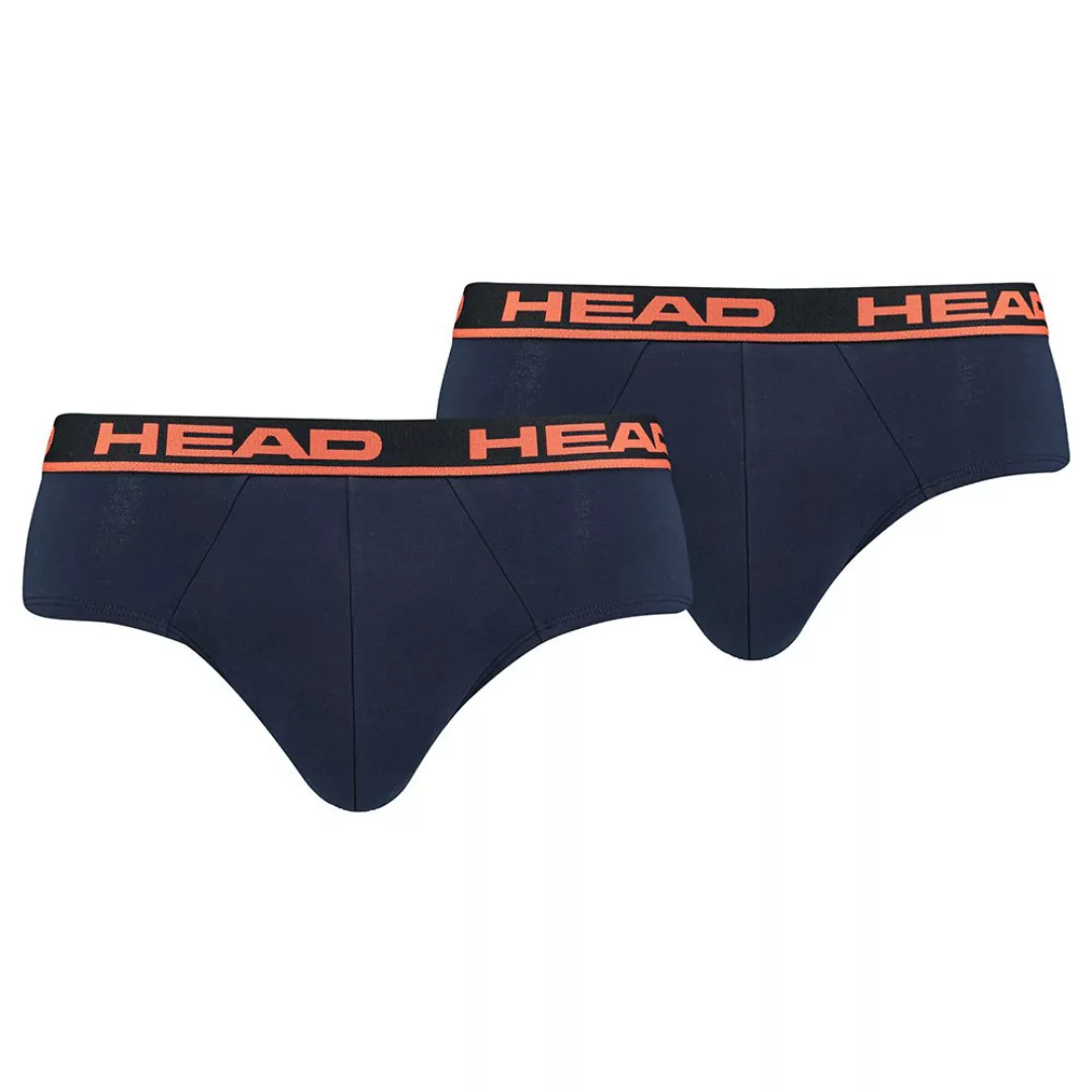 Head Slip Boxer 2 Paare L Blue / Orange günstig online kaufen
