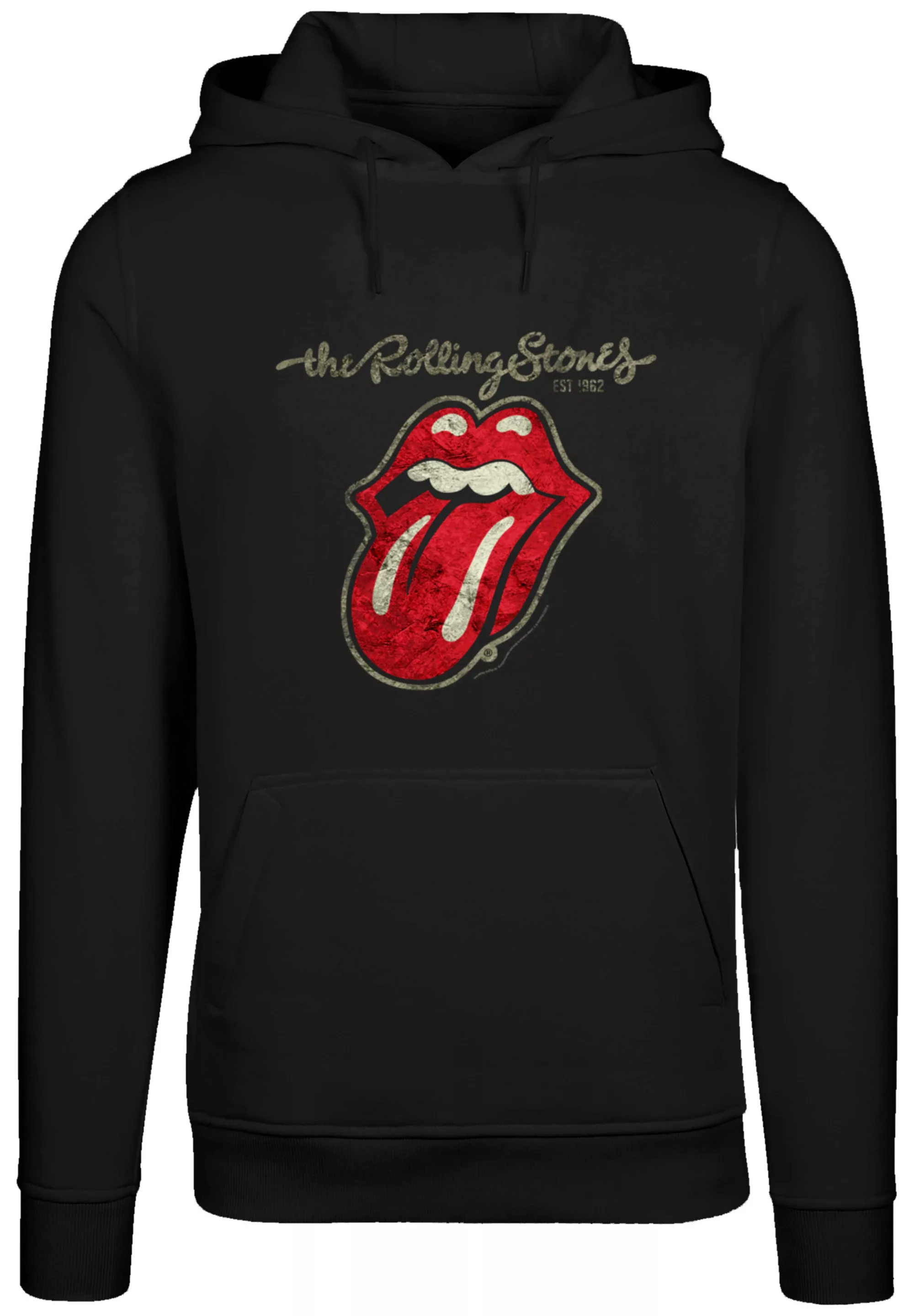 F4NT4STIC Kapuzenpullover "The Rolling Stones Plastered Tongue Washed", Pre günstig online kaufen