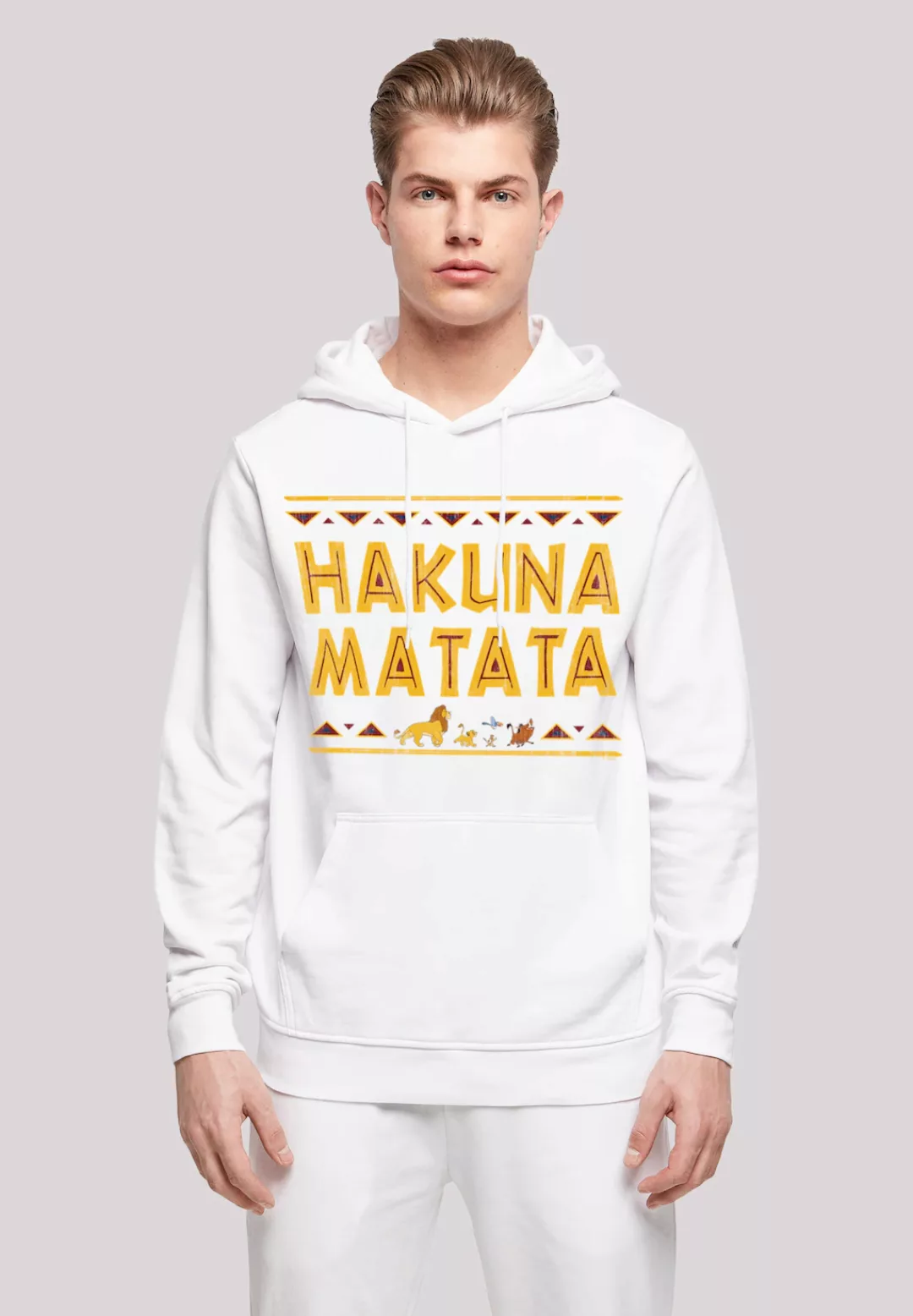 F4NT4STIC Kapuzenpullover "Disney König der Löwen Hakuna Matata", Print günstig online kaufen