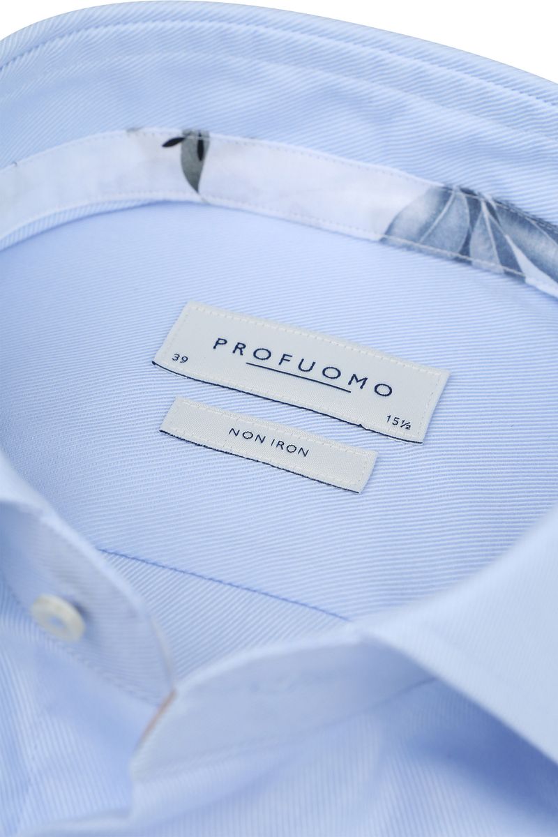 Profuomo Twill Hemd Hellblau - Größe 39 günstig online kaufen