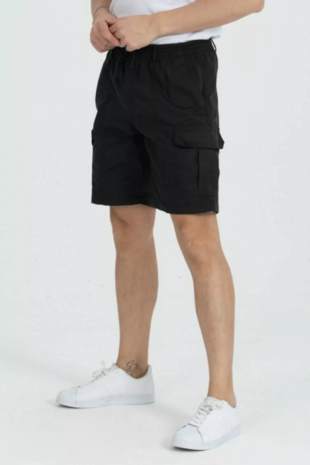 Kendindza Collection Cargoshorts Bermuda Herren Kurze Cargo Hose Schlupfhos günstig online kaufen