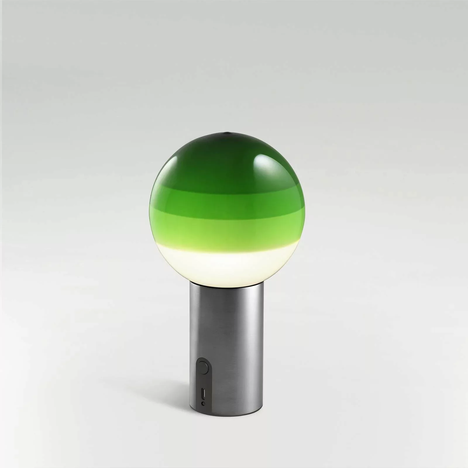 MARSET Dipping Light Akku-Tischlampe grün/grafit günstig online kaufen
