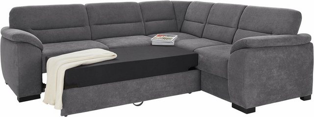 sit&more Ecksofa "Montego L-Form", wahlweise mit Bettfunktion und Schubkast günstig online kaufen