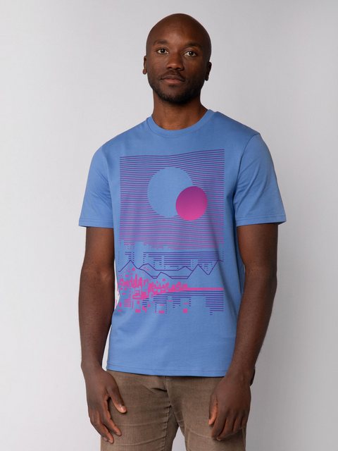 wat? Apparel T-Shirt Sun and Moon Skyline günstig online kaufen