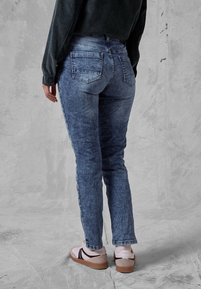 Cecil Slim-fit-Jeans, Middle Waist günstig online kaufen