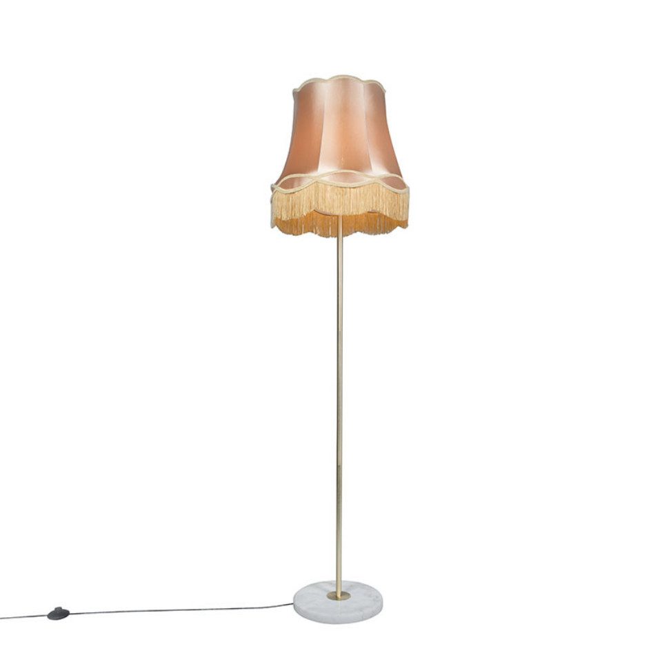 Qazqa Stehlampe Kaso, ohne Leuchtmittel, E27, günstig online kaufen